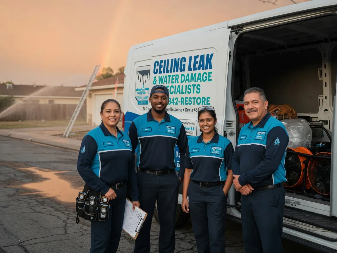 Ceiling Leak Cleanup company in Weyers Cave, VA